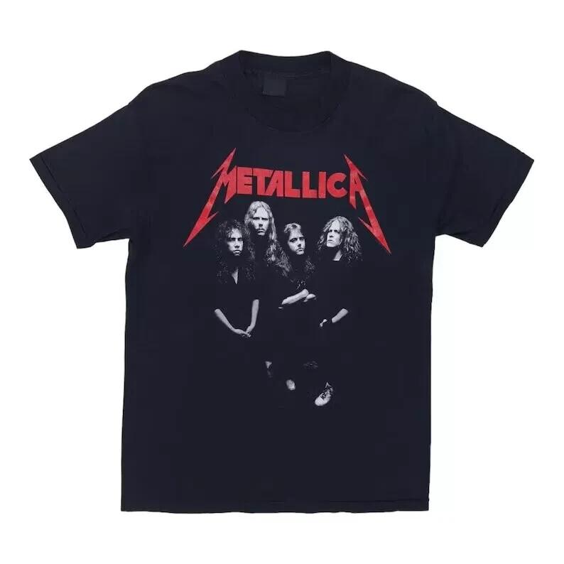 Перепечатка Metallica 1988 And Justice For All Винтажный стиль S–4XL Унисекс Футболка