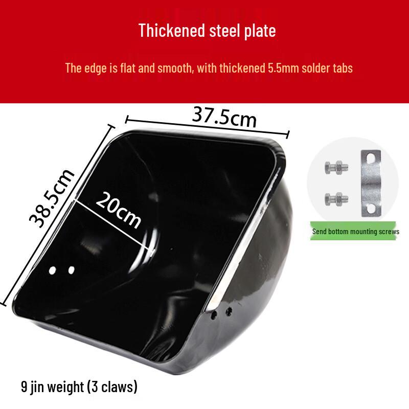 Прочная стальная кормушка для свиней