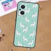 Llama Alpaca Pattern Case For OPPO Reno 12F 13F 14F 11F 8T 7 8 10 11 12 13 14 Pro OPPO Find X6 X5 X8 Pro Cover