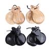 2Pcs Traditional Castanet Wood Spanish Castanets Flamenco Dance Castanets W String Hand Clapper Children Percussion Instrument
