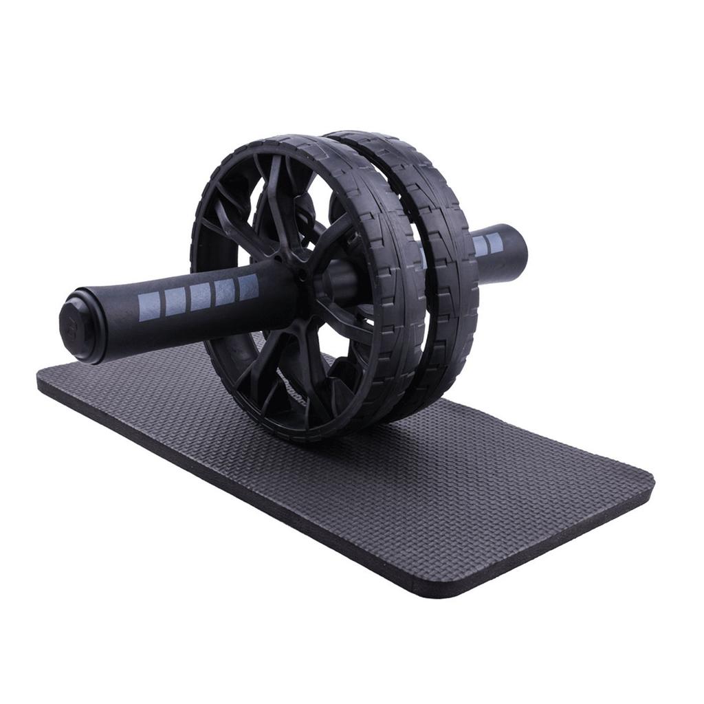 Abdominal Wheel Roller Antislip Portable AB Wheel Roller with Knee Pad for Home Gym Fitness Equipmen