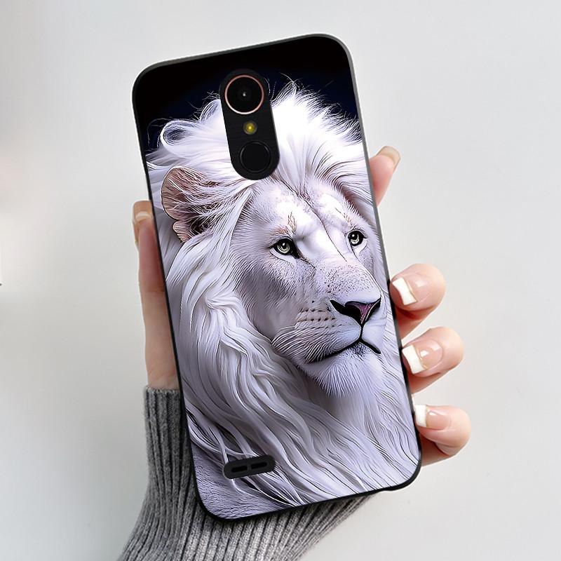Чехол для LG K10 2017 M250N X400 Милый Заяц с Сердечками Мультяшный Мягкий ТПУ Силикон Ультратонкий Тонкий Задняя Крышка Для LG K10 2018 Чехол для Телефона