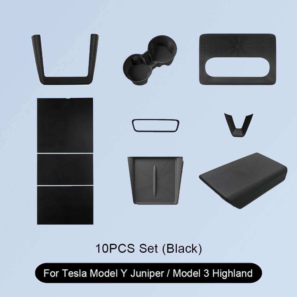 For Tesla Model Y Juniper Car Central Control Panel Electrostatic Adsorption Protective Patch Model 3 Highland Console Protector