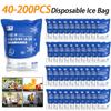 40-200PCS Ice Pack 200ml Disposable Food Ice Bag Travel Drinks Food Refrigeration Preservation for Insulation Box Foam Box