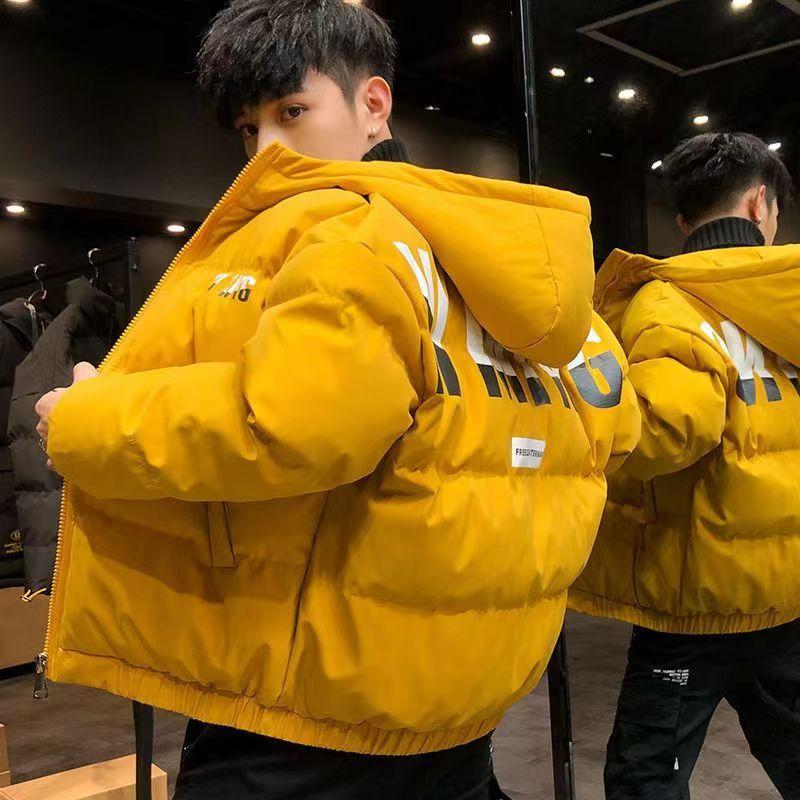 Winter Parka Men Padded Jacket Warm Puffer Jackets Outdoor Hooded Thickened Parka Coats