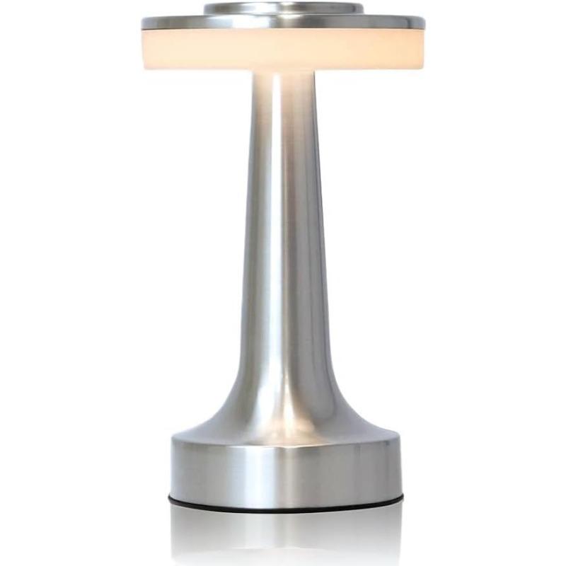 Portable LED Table Lamp with Touch Sensor, Rechargeable Battery Lasts Hours, For Kids' Bedrooms and Nightstand Table Lamps