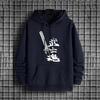 Male Trendy Casual Hoody Autumn Winter Men's Pullover Japan Bushido Pattern Hoodies Urban Streetwear Fashion Hooded Sweatshirt