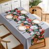 Waterproof and Oil Resistant PVC Table Cloth Ins Tea Rectangular Minimalist Floral Tablecloth
