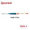Fashion Fluctuate Slip Drift Tube Mix Size Floats Bobbers Fishing Lure Light Stick Floats Indicator