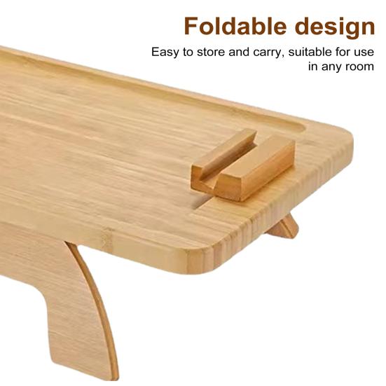 Стол с подлокотником для дивана. Складной поднос для подлокотника. Противоскользящий диван-стол с поворотным на 360 градусов держателем телефона для закусок, напитков. Дистанционная экономия места. Чашка для дивана.