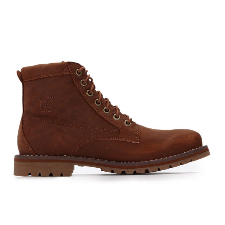 Timberland Redwood Falls PT WP Short Casual Durable Martin Boots Men Boots Rust A44MYF13