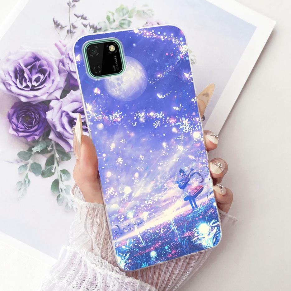 Чехол для Huawei Y5p DRA-LX9 Милый Лев Модный Расписной Чехол Мягкий Силиконовый Чехол для Телефона Для Huawei Y5p Honor 9S Honor9S Fundas Сумки