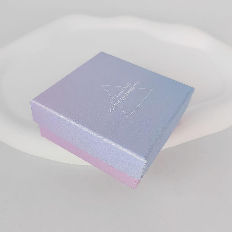 Шкатулка для украшений Постепенная смена шкатулка Подарочная коробка для украшений Кольцо Коробка Браслет Серьги Ожерелье