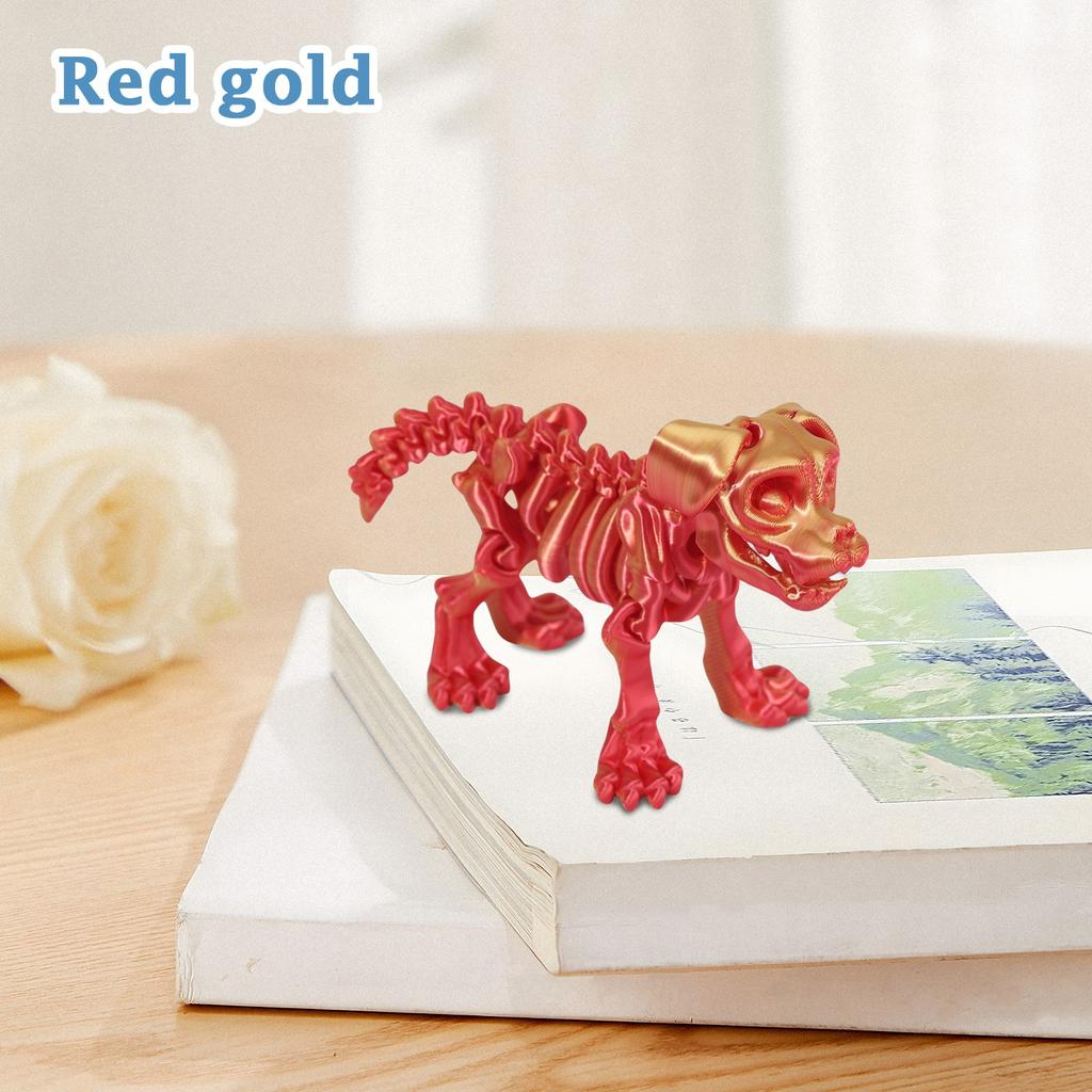 3D-печать Скелет Собака Активность Сустав Животное Модель Самодельная Игрушка Украшения Творческие Украшения Ремесла