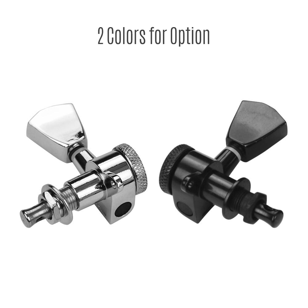 6 Pieces 3L3R Guitar String Tuning Pegs Locking Tuners Machine Heads Knobs