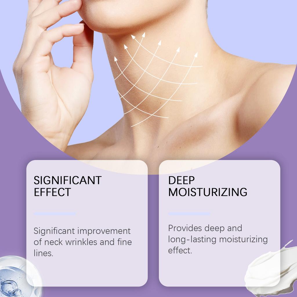 Крем для укрепления шеи, увлажняющий крем для лица от старения для женщин с ретинолом, коллагеном и гиалуроновой кислотой, подтягивающий и лифтинг-крем для шеи