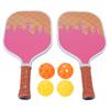 Ракетки для пиклбола с сотовым сердечником из стекловолокна, набор спортивного инвентаря
