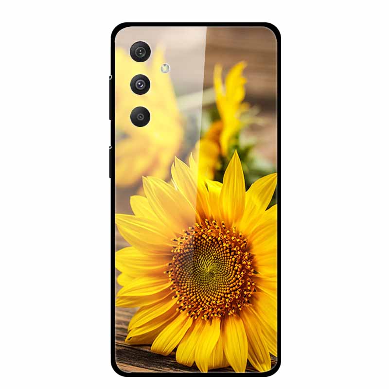 Glass Case For Samsung Galaxy A16 5G Phone Case Soft Bumper Tempered Glass Hard Back Cover For Samsung Galaxy M55 S25 Plus Case