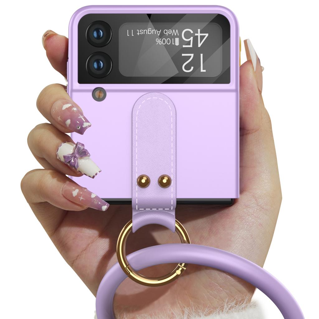 Для Samsung Z Flip 4 5g защитный браслет-сумка для телефона, чехол для Samsung Galaxy Z Flip 4 Flip4 Zflip4, пленка для объектива