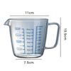 H&K Store 250ml 500ml Heat-resisting Glass Measuring Cup Milk Scale Microwave Measure Jug