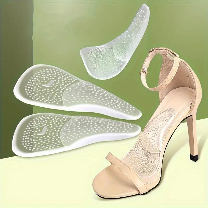 1 пара стелек для поддержки свода стопы при плоскостопии, стельки для коррекции высокого подъема стопы, мягкие подушечки, стельки для передней части стопы на высоком каблуке, стельки для поддержки подошвы