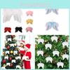 Mini Christmas Tree Feather Wings Decorative Accessory For Barbie Dolls With Custom Colors