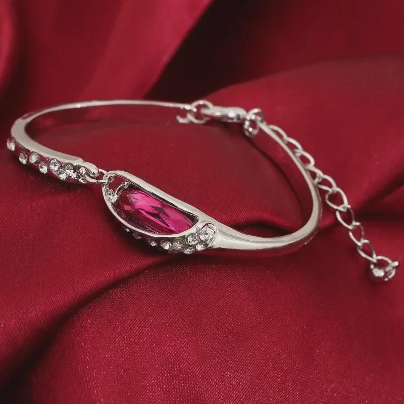 Элегантный австрийский хрустальный стеклянный браслет-туфля ювелирные изделия