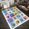 Multiple sizes Cartoon Bees Collection Carpet for Living Room Bedroom Sofa Home Decor Rus Non-slip Floor Mat Luxury Gift