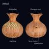 300ml Wood Grain Humidifier Aroma Diffuser Atomizer Household Humidifier Hydrating Instrument USB Desktop Humidifier