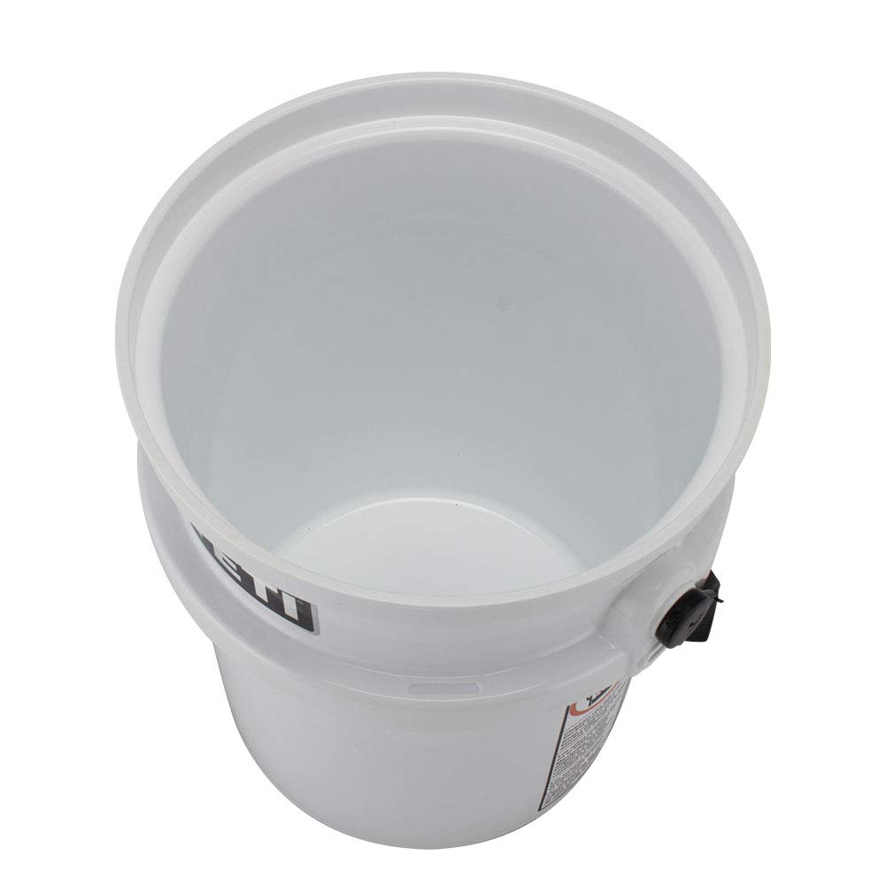 Ведро Yeti Bucket Loadout 5 галлонов Ведро YLOBW белое снаряжение для кемпинга, рыбалки, гаража, стильное [Yeti] [Товар]