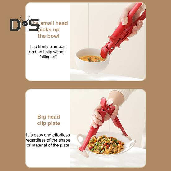 Антиожоговый держатель для горячей миски, тарелок, щипцов, зажимов, держателей для перемещения горячей плиты, мисок, кухонных щипцов