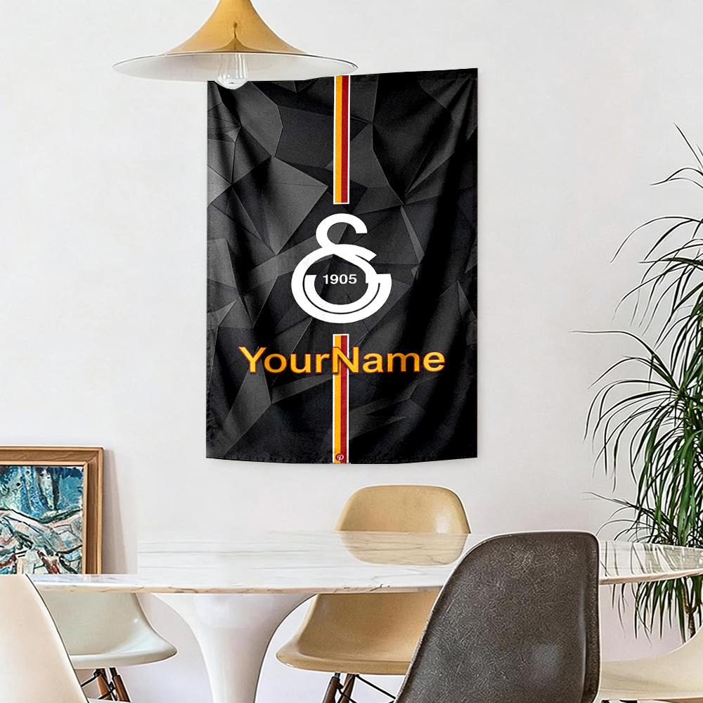 Galatasaray Custom Your Name Wall Decor Tapestry Art For Pet Memorial Birthdaywedding Party Backdrop Family Gift