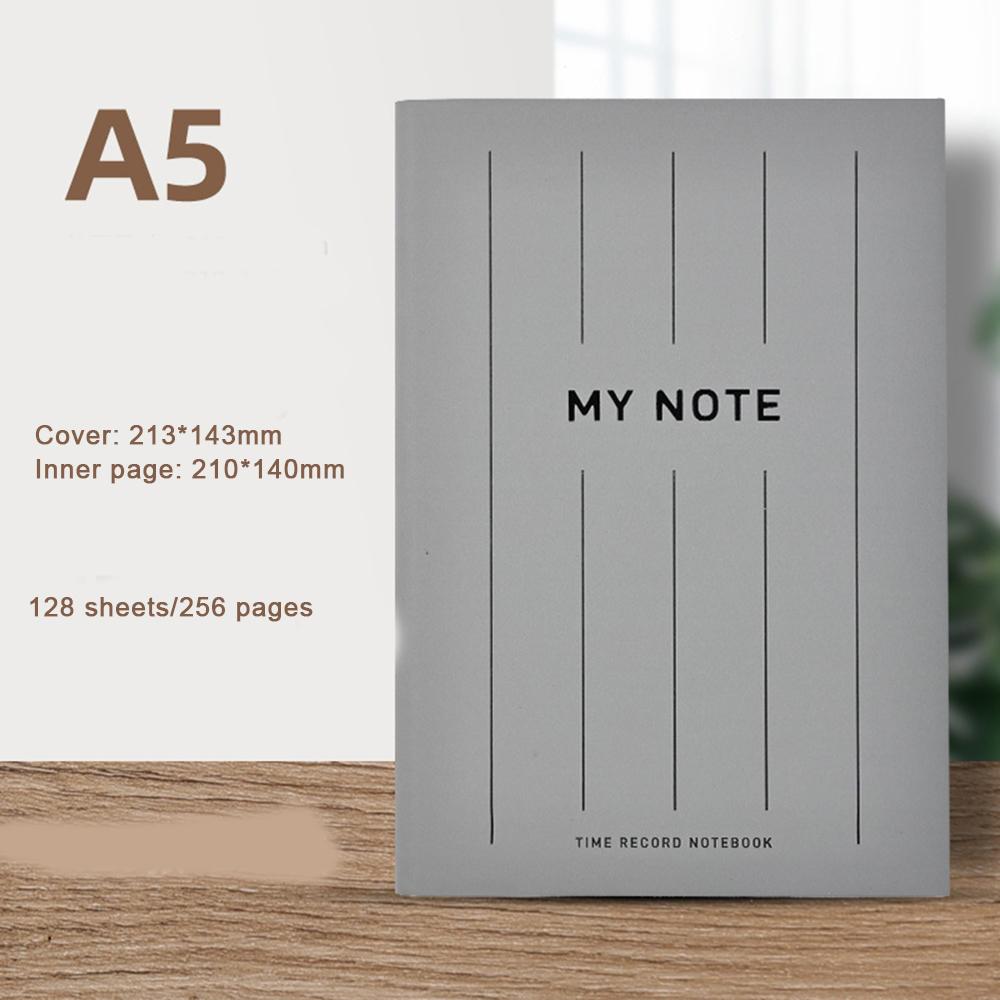 (Free Logo Engraving) A5 Business Notebook, High-end Office Notebook, Meeting Minutes, Student Leather Diary, Excerpts, 128 Inner Pages