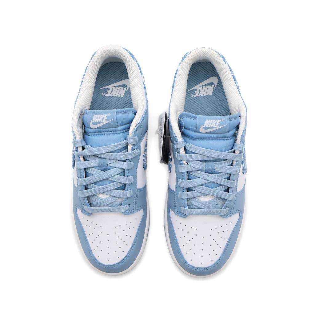 DH4401-101 Nike Dunk Low Essential Paisley Pack Worn Steel Blue White (Женский)