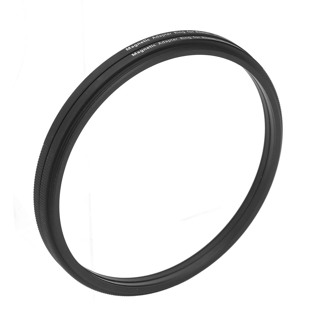 Magnetic Adapter Ring Kit 82mm‑82mm Metal Ring Adapter Convert Thread Filter To Magnetic Filter