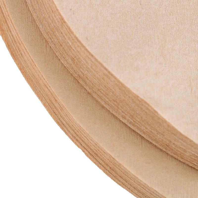 40 шт. экологически чистые неотбеленные оригинальные деревянные ручные фильтры для кофе