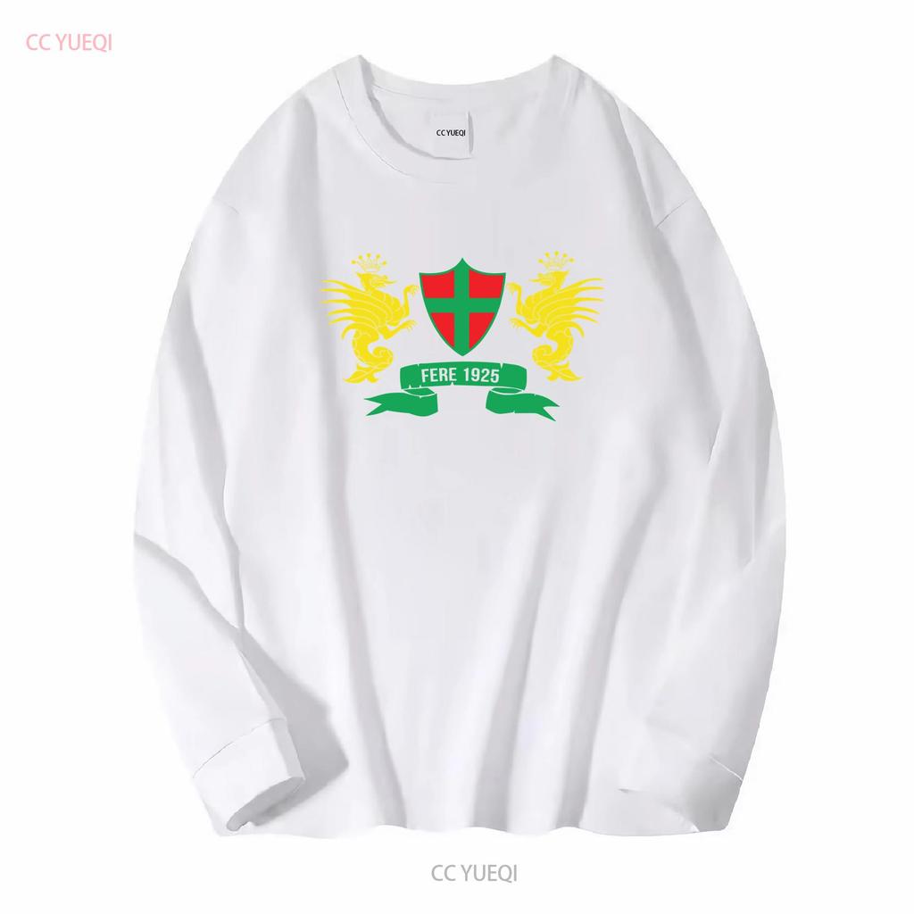 J1269 Fere Terni Ultras Supporters North Curve Ternana No Calcium T Shirt Vol long or short sleeves vintage Washed Breathable