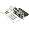 Wilkinson WV2-SB 10.8mm Two-Piece Tremolo Bridge Unit with Vintage Steel Saddles and Full Steel Block for Imported/Japanese Strat Guitars, Chrome