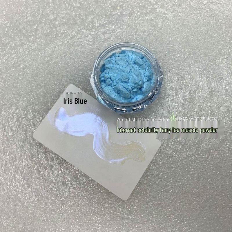 Macaron Fairy Aurora Powder: Translucent Moonlight Magic Mirror Ornaments - 2025 Nail Salon Exclusive Hot Style