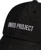 Кепка-бейсболка ONRIDPROJECT с джинсовым логотипом - Черная