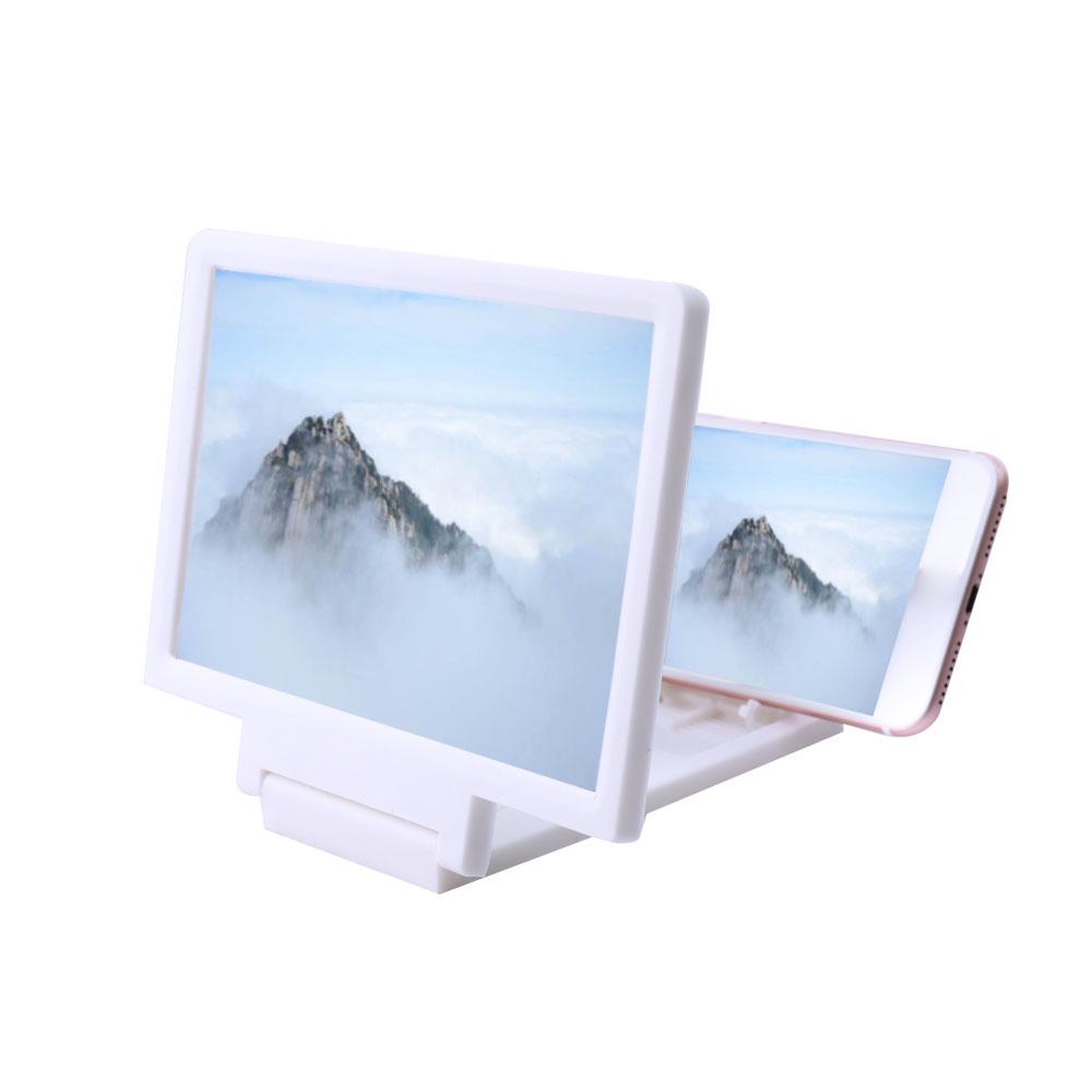 Увеличитель экрана мобильного телефона 3D Видео увеличительное стекло Защита глаз Многофункциональный Держатель для смартфона