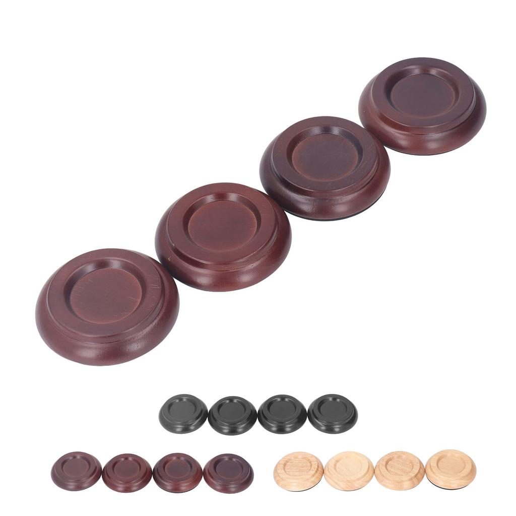 4 шт., защита для пола для фортепиано, антивибрационная защита небольшого размера, нескользящая чашка для фортепиано, защита для пола