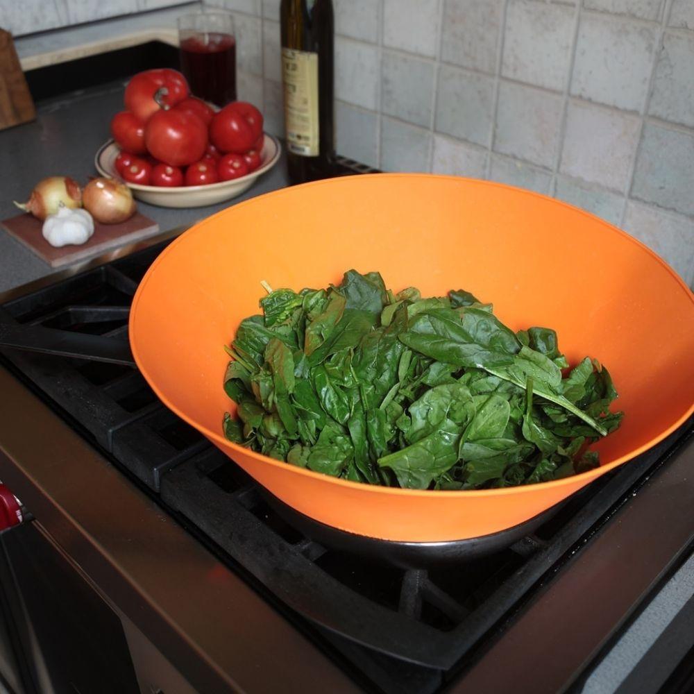 Folding Oil Splatter Cover Heat-resistant Splash-proof Pot Rim Anti-Overflow Cover Cooking