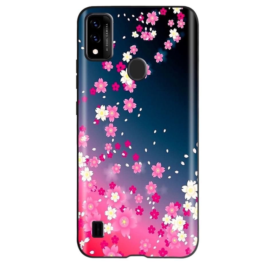 Чехол для ZTE Blade A51 Модный Цветочный Силиконовый ТПУ Мягкий Чехол для ZTE Blade A51 2020 A 51 BladeA51 Carcasas Ударопрочный Funda Сумка