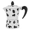 Aluminium Coffee Pot Kettle Coffee Maker Moka Pot for Home Coffee Shop Use Milk Cow Color3Cup 150ML