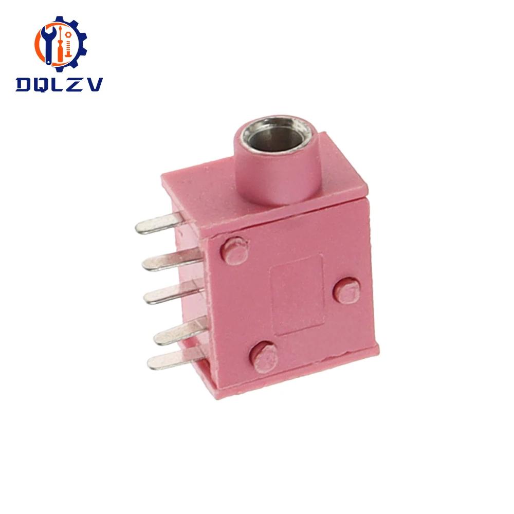 3.5MM Audio Headphone Jack Connector PJ-325 Stereo Audio Earphone Connectors 3.5 PJ-325 Audio Jack Socket Multicolor