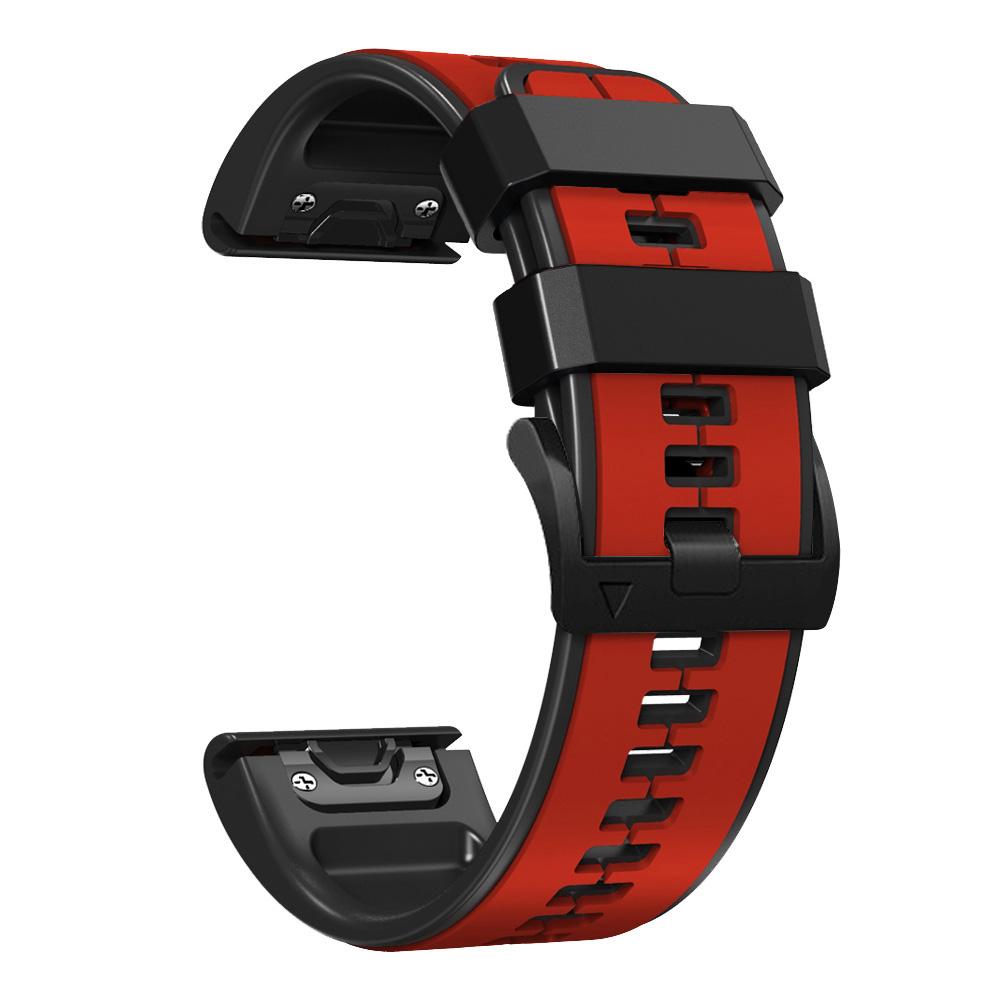 Силиконовый ремешок 22 мм 26 мм для Garmin Fenix ​​7 7X 6 6X 5 5X быстросъемный ремешок для часов Garmin Fenix ​​3/3 HR/3 сапфировые ремешки для часов
