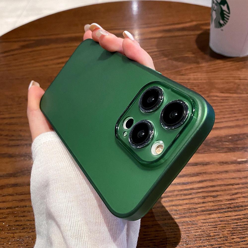 0,3 мм Ультратонкий Матовый Мягкий Силиконовый Чехол Для iPhone 16e 16 15 14 13 12 11 Pro Max Plus Роскошный Прозрачный ТПУ Чехол Конфетного Цвета