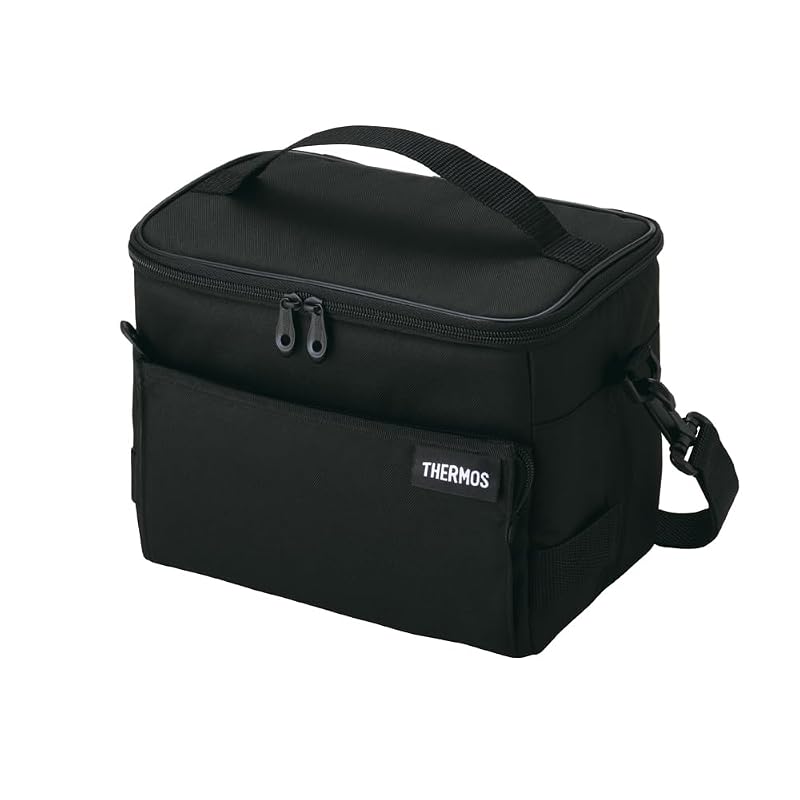 Термос Soft Cooler 5 л, полностью черный, изолированная сумка, 5-слойная изоляция, складная и компактная, водоотталкивающая ткань, тип-коробка RFD-0051 ALB
