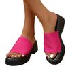 Summer new large size women's platform casual sandals comfortable and fashionable commuting style